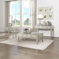 thumbnail image 4 of Lexicon Juliette Wood and Glass End Table in Champagne finish, 4 of 7