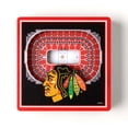 thumbnail image 3 of YouTheFan NHL Chicago Blackhawks 3D StadiumView Magnet, 3 of 4