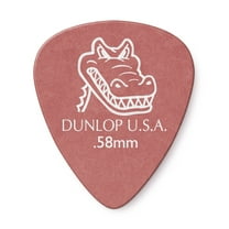 Dunlop Gauge Fantastic Quality Guitar Picks Red, 0.58mm, 12-Pack