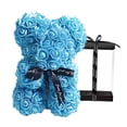 thumbnail image 4 of Oso de flores Macarena con caja de regalo rosa de peluche 10 pulgadas, 4 of 8