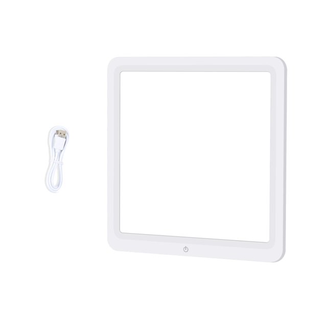 Photo Studio Panel de lámpara de luz LED sin sombras, iluminación regulable Softbox Tablero de lámpara de luz inferior para disparar Joyas de alimento