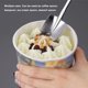 thumbnail image 5 of Inteprter 10 Uds. Cucharas de sandía, cucharas de postre de acero inoxidable, cucharas para agitar, cucharadita de helado Mostrada, 5 of 6