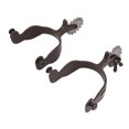 thumbnail image 3 of Horse Spurs, 1 Pair Engraved Anti Rust  Control Spur  For Equestrian, 3 of 8