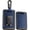 Black Metal Frame-short-Blue, variant on Key Fob Cover Compatible with Cadillac SRX ATS ELR XTS 2010-2015 3 Button Keychain Case Holder Protector