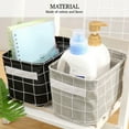 thumbnail image 6 of Cotton Linen Small Storage Box Cloth Toys Make Up Multipurpose Foldable Organizer Basket Bakul Serbaguna, 6 of 10