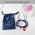 thumbnail image 7 of Bat Friendship/Couples Bracelets Set, Birthday Valentine's Day Jewelry Gifts for BF GF Daughter Sister Bestie,Spider Kitty Gwen Matching, 7 of 7
