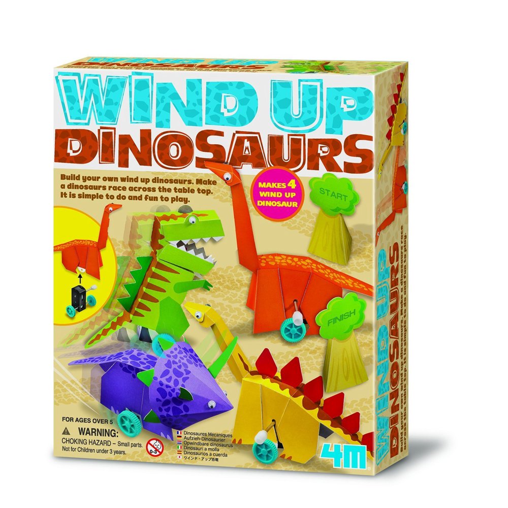4M WindUp Dinosaurs Kit
