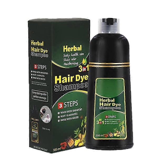 Herbal Hair Dye Shampoo Natural Non-scalp Hair Care Multi-color Hair Dye For Men And Women
