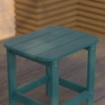 thumbnail image 4 of Merrick Lane Table d'Appoint Adirondack Tout Temps Intérieur/extérieur en Résine Sarcelle, 4 of 12