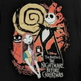 thumbnail image 3 of The Nightmare Before Christmas Unisex T-Shirt: Ghosts (Embellished) (X-Large), 3 of 4