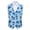 Blue Palm, variant on Black Bats Web Men's Suit Vest Halloween Tuxedo Wear Slim Fit V Neck Gothic Formal Dress Waistcoat Vests Top,Moon Star