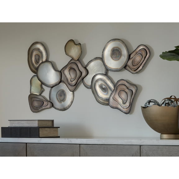 Signature Design by Ashley Worthman Metal Wall Decor, Decorative Wall Art Accent