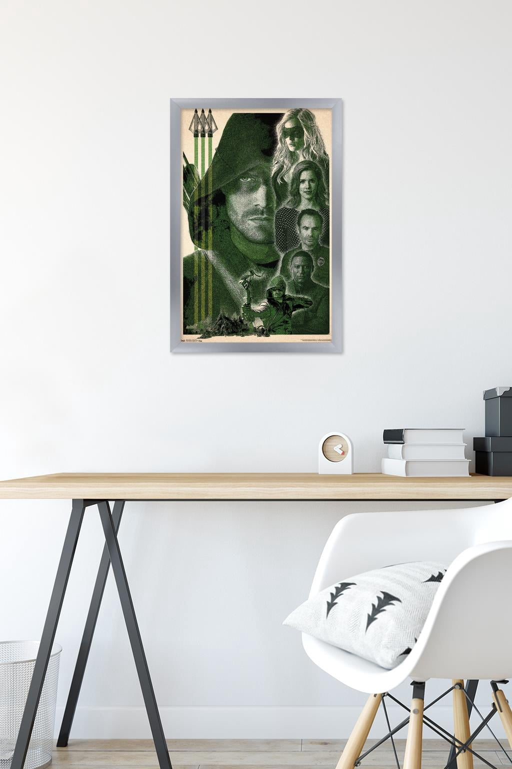 DC Comics TV - Arrow - Group Wall Poster, 14.725" x 22.375", Framed