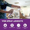 thumbnail image 2 of Adhesivo en aerosol AK TRADING CO. Profesional de 355 ml para acústica, 2 of 9