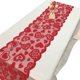 thumbnail image 5 of Mantel de encaje rojo navideño Corredores de mesa en forma de corazón Bandera de mesa Decoración de banquete de boda seitruly JJ25911-00, 5 of 6