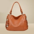 thumbnail image 5 of FENOHREFE Crossbody Bag for Female Women Large Capacity Soft Leather Bag Vintage Bag with Tassels Shoulder Bag, 5 of 8
