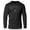 Black On Black, variant on Man On A Mission Lightweight Long Sleeve Hooded T-Shirt for Men – Motivational Gym Hoodie, Workout Shirt for Athletes & Lifters