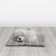 thumbnail image 2 of Muñeco de peluche de perro adorable que emite sonidos, lindo cachorro de perro durmiendo sobre una colchoneta, artículo de decoración y manualidades de peluche, 1 perro durmiendo con una colchoneta, 2 of 5