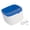 Blue, variant on 3-Port USB2.0 Adapter with Pen Holder and LED Light for Desk Organization Home Office School