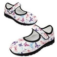 thumbnail image 5 of Psesaysky Butterfly Casual Shoes for Ladies Girls Light Shock-Absorption Velcro Sneakers Easy to Wear Size 5.5-10, 5 of 7