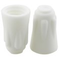 thumbnail image 3 of shiyou-Heyous 30pcs High Temperature Ceramic Wire Connector Ceramic Nut White Small High Temperature Service Ceramic Twist Cap for High Power Lighting Ceiling Fan and Heater, 3 of 4