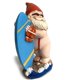 thumbnail image 4 of Toystoory Impermeable Durable Surf Enano Escultura Decoración Resina resistente a la intemperie Divertido Gnomo Estatua Decoración para jardín Césped Decoración del hogar Toystoory HA013699-00, 4 of 6