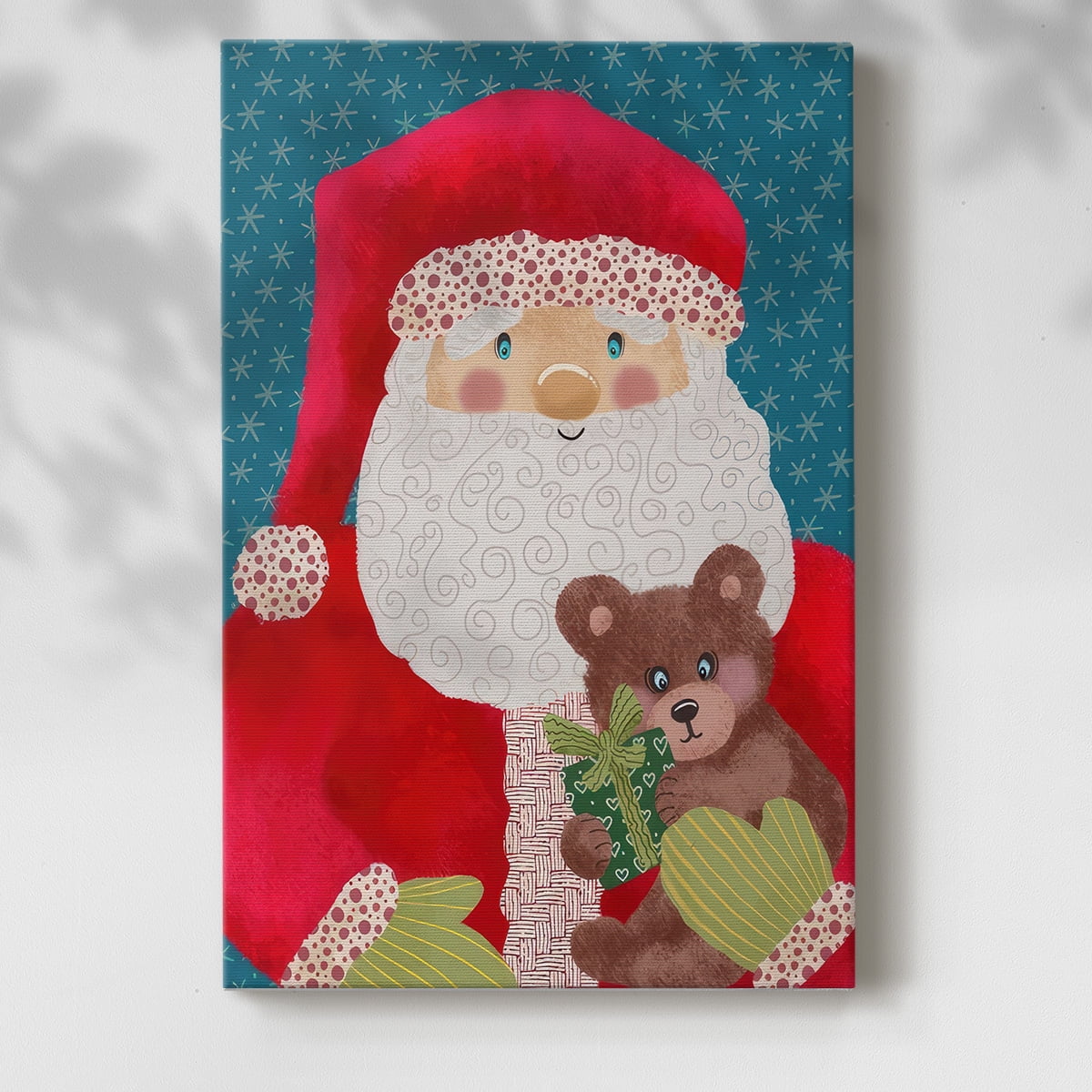 Santa Pack II- Gallery Wrapped Canvas