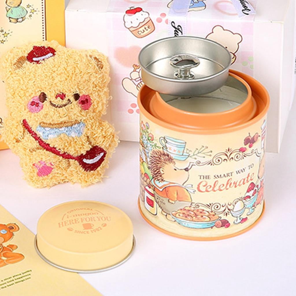 Unique Scented Candle Decorative Aromatic Candle with Cartoon Bear Dolls and Greeting Card Wedding Birthday Party