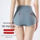 thumbnail image 3 of Pantalones de entrepierna para abdomen posparto con figura elegante y gorda, pantalones de abdomen elásticos y transpirables con cadera 3D, 3 of 6