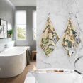 thumbnail image 6 of Coolnut 2PCS Cotton Towel Set,Quick Drying Washcloths,Soft and Breathable Bath Towel Hand Towels for Kitchen Bathroom Gym Beach-Old School Tattoo Cowboy, 6 of 6