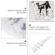 thumbnail image 4 of Gypsum Drywall Tablero de pared Tornillos y clavos que se muestran en el juego (color surtido), 4 of 5