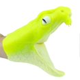 thumbnail image 3 of Light Green Viper Hand Puppet Gloves Toy Story Telling Scary Horror Halloween Decoration Doll Props, 3 of 5