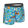 thumbnail image 3 of Daiia Rooster And Chickens Men's Underwear Boxer Briefs, Cotton Stretch Moisture-Wicking Underwear-X-Large, 3 of 9