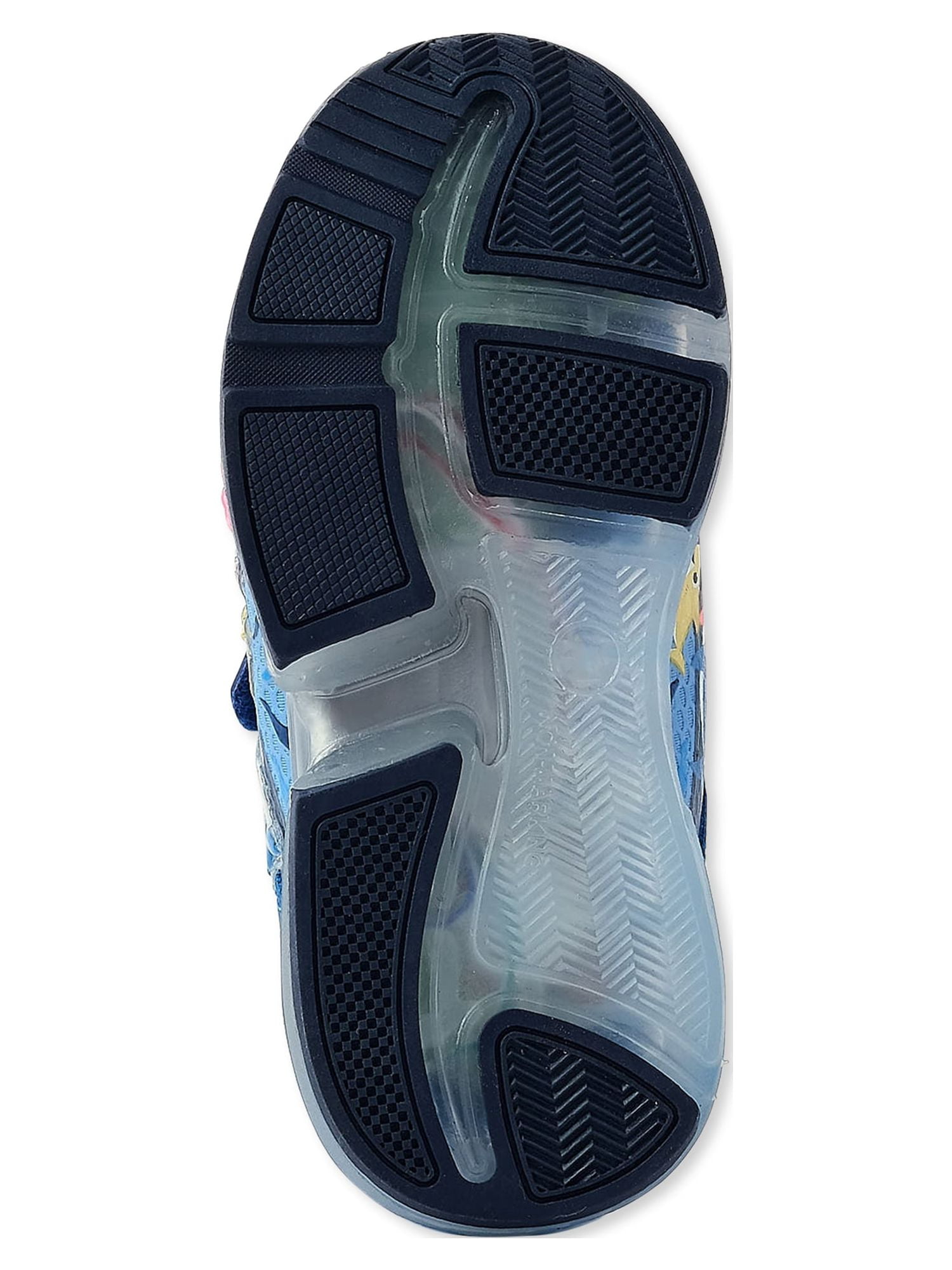 Baby Shark Toddler Boys Light Up Athletic Sneakers, Sizes 5-10
