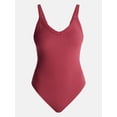 thumbnail image 5 of No Boundaries Seamless V Neck Bodysuit, Women's XXS-XXL, 5 of 5