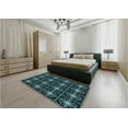 thumbnail image 4 of Ahgly Company Indoor Rectangle Patterned Night Black Area Rugs, 8' x 12', 4 of 6