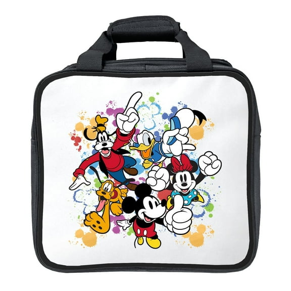KR Strikeforce Mickey and Friends 1 Ball Tote Bowling Bag