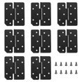thumbnail image 1 of unbranded 8Ud Bisagras Plegables Para Muebles Con Material De Hierro Y Función De Negro, 1 of 7