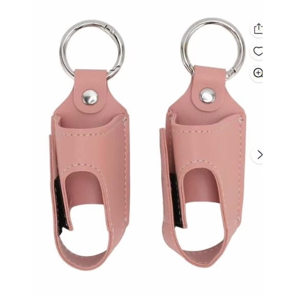 Portable Protective PU Leather Inhaler Holder Case For Travel