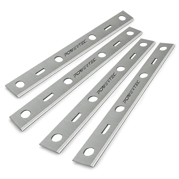 POWERTEC 4PK 6 Inch Jointer Blades for WEN JT3062, Craftsman 21788, Porter Cable PC160JT, Grizzly G0612, Delta 37-070 JT160 Jointer, Replacement for Delta 37-072, 37-372 Jointer Knives, 14801DD