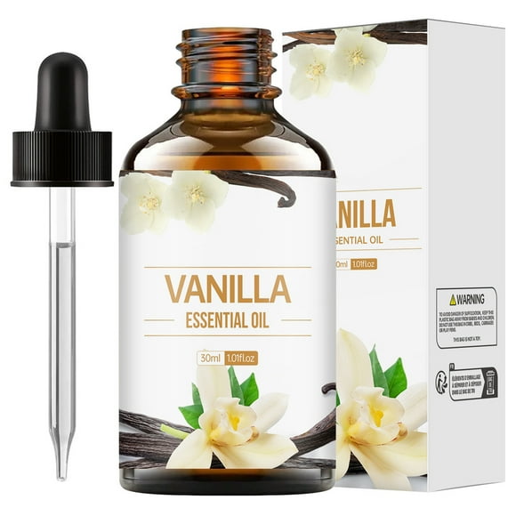 Sérum hidratante antiarrugas con aceite esencial de vainilla. Aromaterapia con aceite de vainilla para jabón y cuidado del cabello. 30 ml. Cuidado de la piel.
