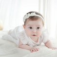 thumbnail image 2 of Baby Girl Flower Headbands - Elastic Hair Band Crown Flower Wraps for Newborn Infant Toddler, 2 of 6