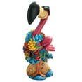 thumbnail image 2 of Flamingo Frank in Paradise: Pink Flamingo Garden Statue, 2 of 3