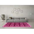 thumbnail image 3 of Ahgly Company Indoor Rectangle Abstract Pink Modern Area Rugs, 5' x 7', 3 of 4