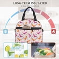 thumbnail image 5 of Goofa Cowgirl Boots Pattern Lunch Bag ,Insulated Lunch Box, Small Leakproof Cooler Food Lunch Containers Reusable High Capacity Lunch Tote Bags, 5 of 8