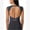 Navy, variant on IDOPIP Women Twist Back Workout Top with Built in Bra Cap Sleeve Pilates Yoga Crop Open Back Sports Top Athletic Gym Tight Shirt