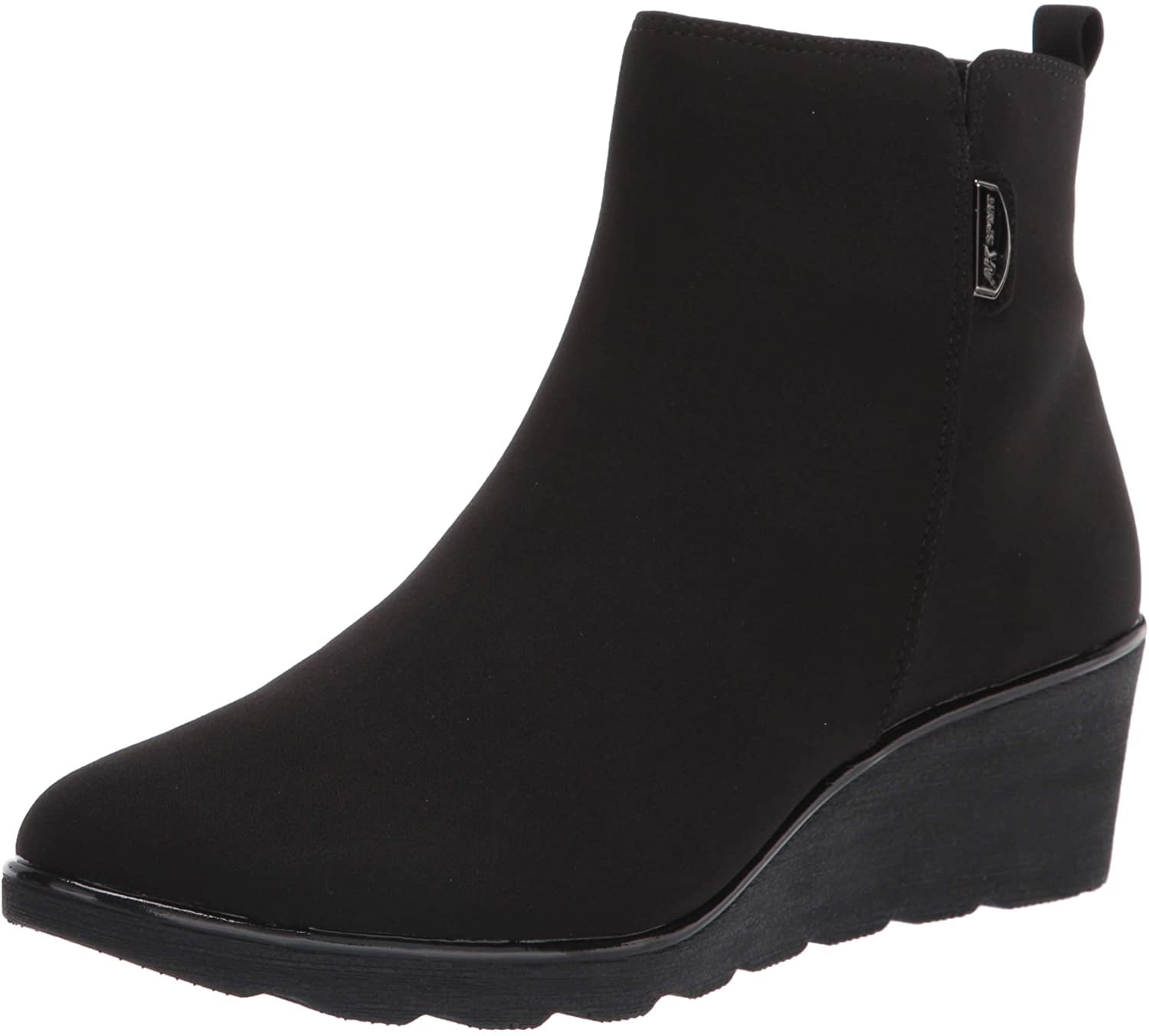 Anne Klein Womens Wedge Ankle Boot 