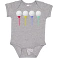 thumbnail image 3 of Inktastic Rainbow Golf Tees Boys or Girls Baby Bodysuit, 3 of 5