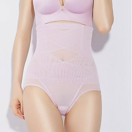 

Mosunx Women s Traceless Body Shaping Pants Slimming Waist Stomach Abdomen And Buttocks Postpartum High Waist And Abdomen Underwear Pink XXL