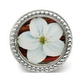 thumbnail image 4 of Reflection Beads Sterling Silver Overlay Design May Flower Charm, 4 of 7